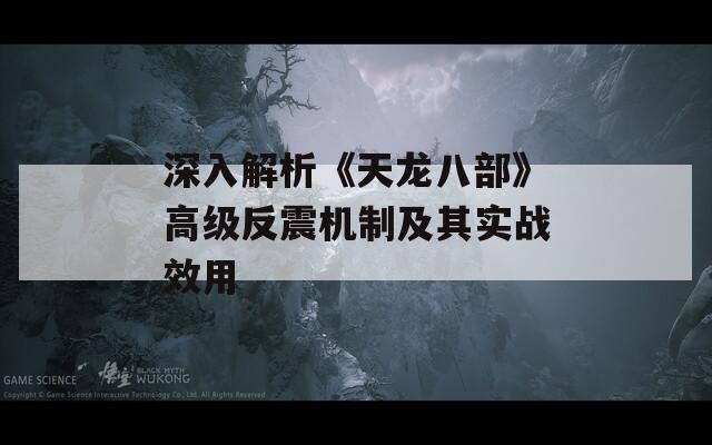 深入解析《天龙八部》高级反震机制及其实战效用