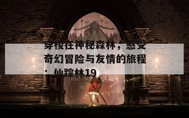 穿梭在神秘森林，感受奇幻冒险与友情的旅程：仙踪林19