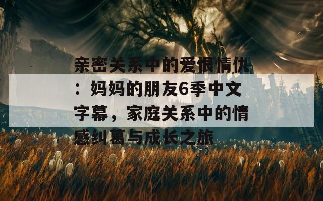 亲密关系中的爱恨情仇：妈妈的朋友6季中文字幕，家庭关系中的情感纠葛与成长之旅