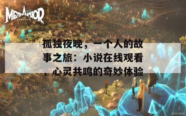 孤独夜晚，一个人的故事之旅：小说在线观看，心灵共鸣的奇妙体验