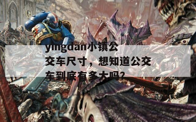 yingdan小镇公交车尺寸，想知道公交车到底有多大吗？