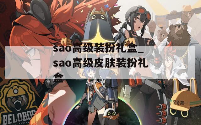 sao高级装扮礼盒_sao高级皮肤装扮礼盒